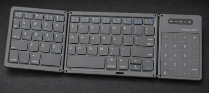 🔥Pureluxo® FoldLink Pro — 5-Device Folding Touch Numpad Keyboard