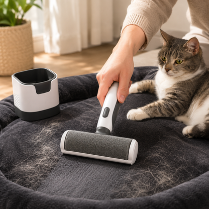 FurSweep Self-Cleaning Pet Hair Remover Roller