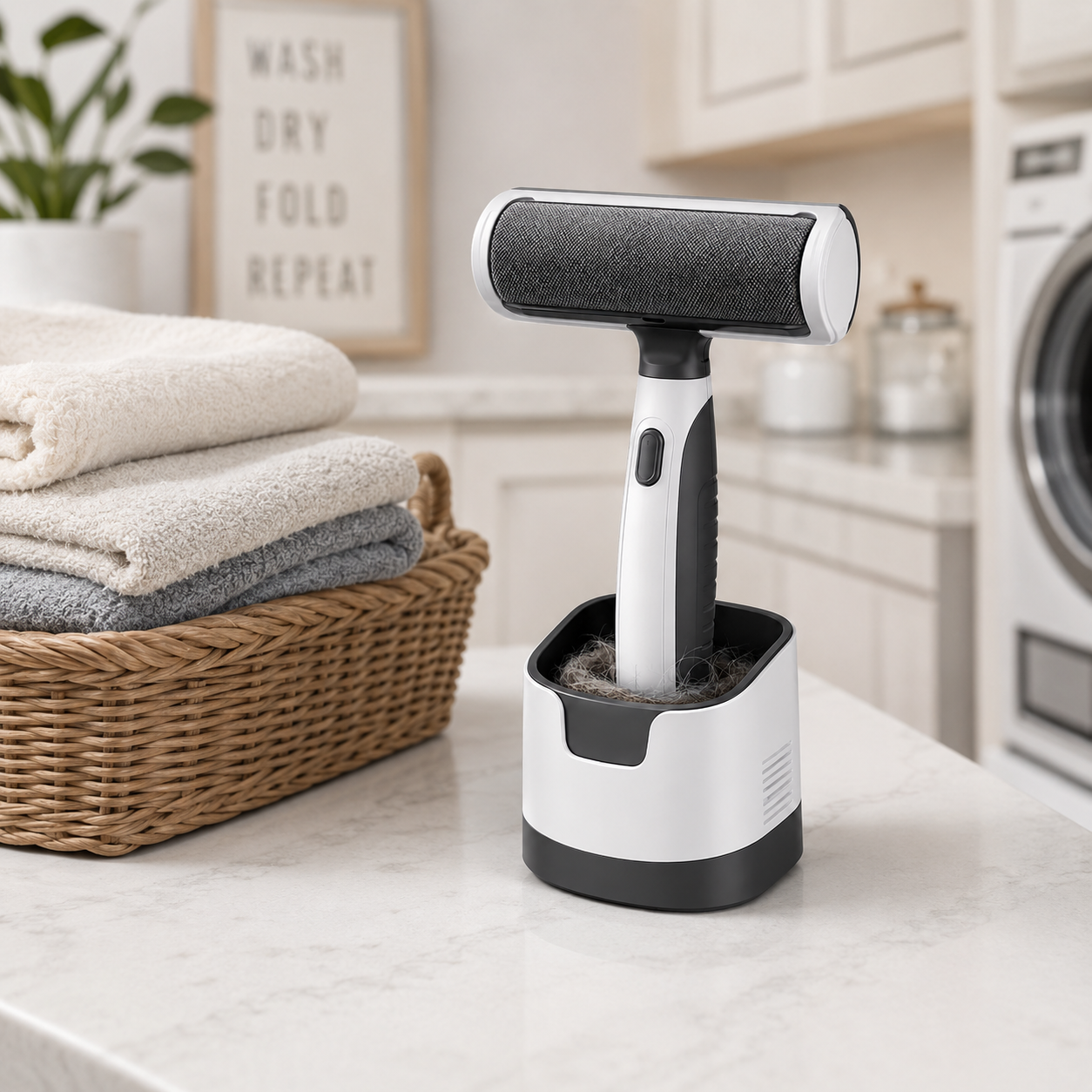 FurSweep Self-Cleaning Pet Hair Remover Roller