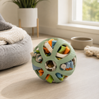 Interactive Snuffle Puzzle Ball for Dogs – Treat-Dispensing Enrichment Toy