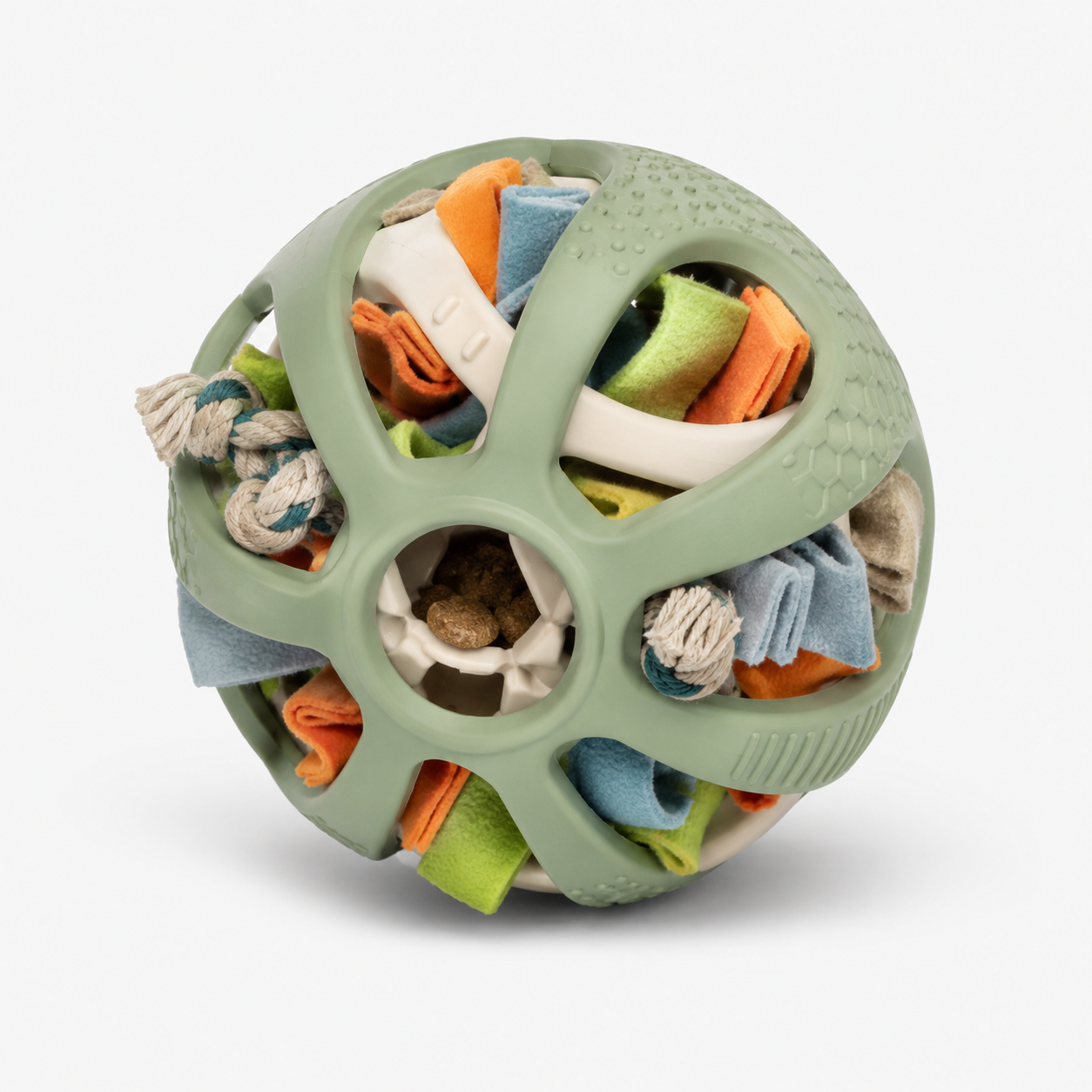 Interactive Snuffle Puzzle Ball for Dogs – Treat-Dispensing Enrichment Toy
