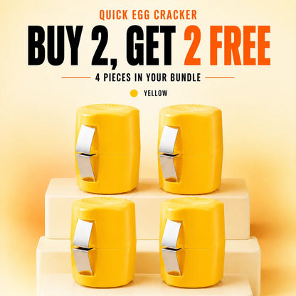 🔥Limited-time 😮‍💨 Buy 1 Get 1 Free ！！！🍳Pureluxo® Quick Egg Cracker Tool – Open Hundreds Of Eggs Faster & Cleaner 🔥