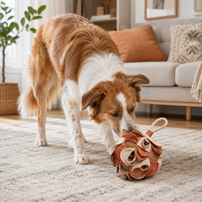 SnuffleBloom Interactive Treat Puzzle Ball