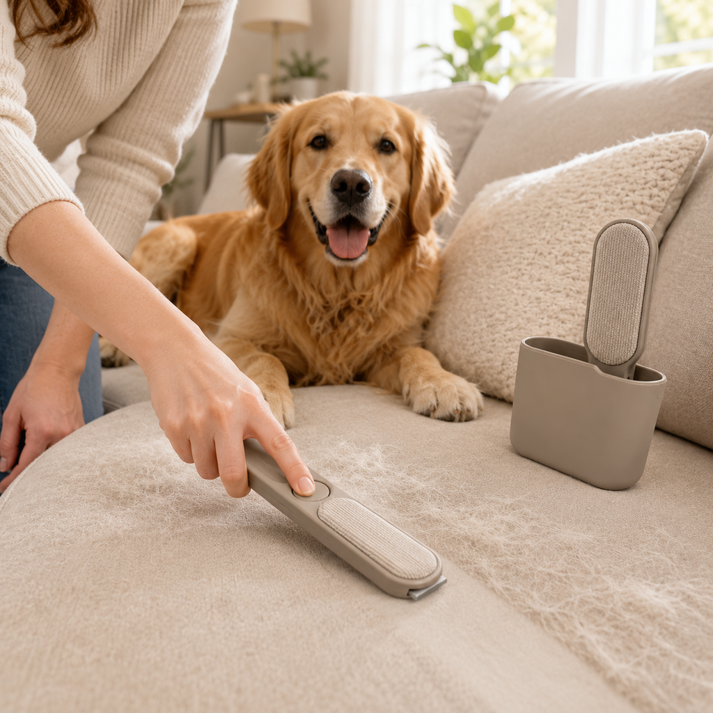 FurNest 2-in-1 Reusable Pet Hair Remover Set
