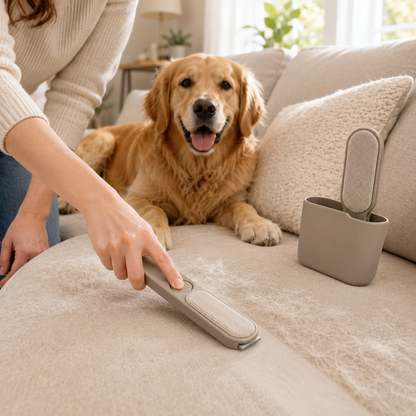 FurNest 2-in-1 Reusable Pet Hair Remover Set