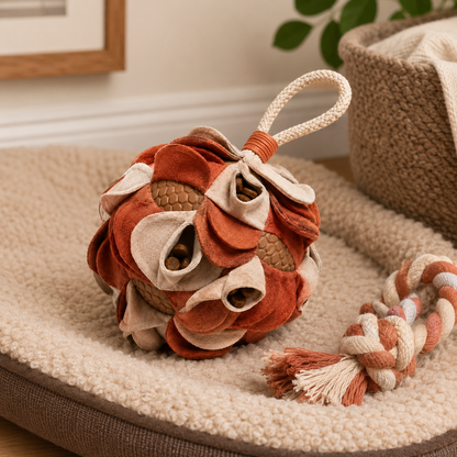 SnuffleBloom Interactive Treat Puzzle Ball