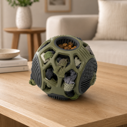 Adventure Snuffle Puzzle Ball for Dogs – Treat Dispensing & Slow Feeding Toy