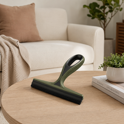 Reusable Pet Hair Remover Rake for Carpets & Furniture