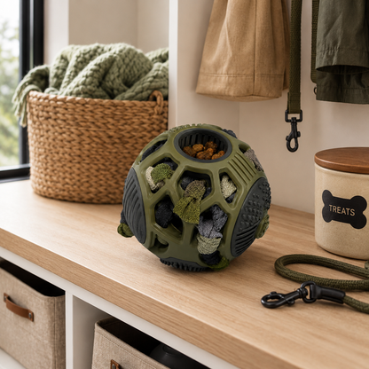 Adventure Snuffle Puzzle Ball for Dogs – Treat Dispensing & Slow Feeding Toy