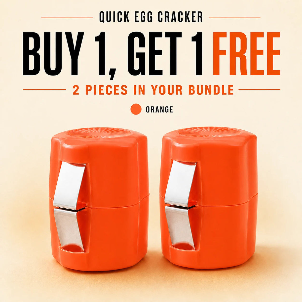 🔥Limited-time 😮‍💨 Buy 1 Get 1 Free ！！！🍳Pureluxo® Quick Egg Cracker Tool – Open Hundreds Of Eggs Faster & Cleaner 🔥