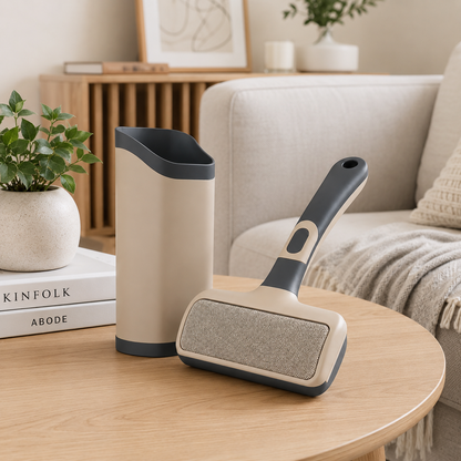 FurEase Self-Cleaning Pet Hair Remover Brush