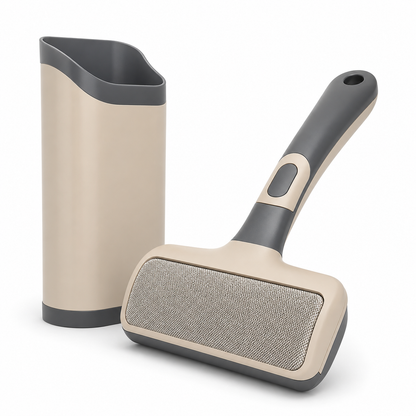 FurEase Self-Cleaning Pet Hair Remover Brush