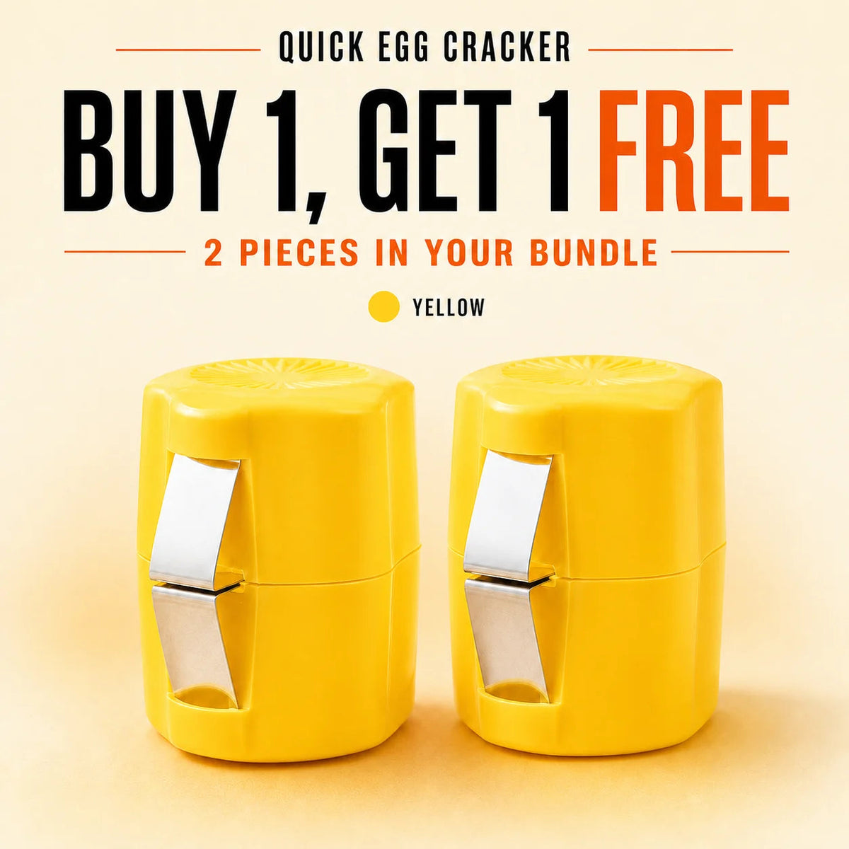 🔥Limited-time 😮‍💨 Buy 1 Get 1 Free ！！！🍳Pureluxo® Quick Egg Cracker Tool – Open Hundreds Of Eggs Faster & Cleaner 🔥