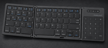 🔥Pureluxo® FoldLink Pro — 5-Device Folding Touch Numpad Keyboard