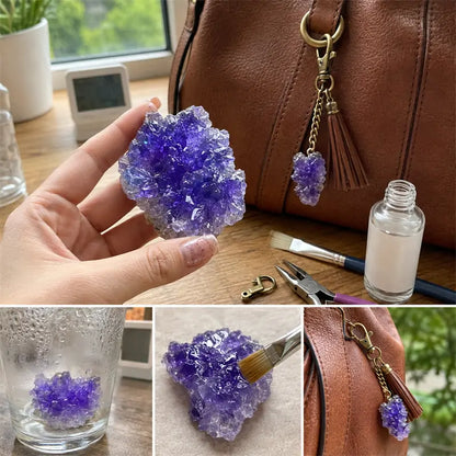 HUBUQ® CrystalGenesis — Luxury Textured Crystal Growing Kit
