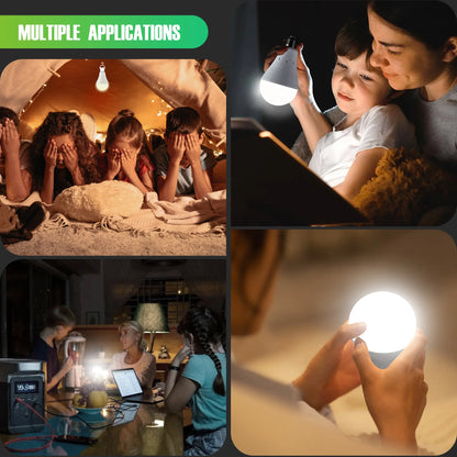 BVJ®🔥LAST DAY 70% OFF ✨ Rechargeable Emergency Light Bulbs – Stay Lit During Outages