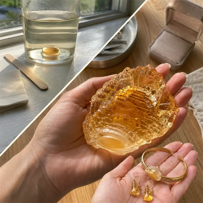 HUBUQ® CrystalGenesis — Luxury Textured Crystal Growing Kit