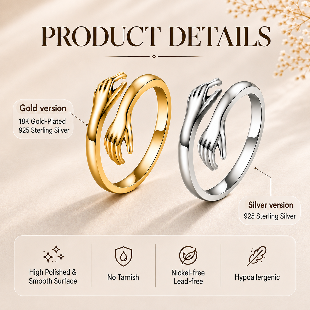 Hug Ring — A Little Hug You Can Wear Every Day