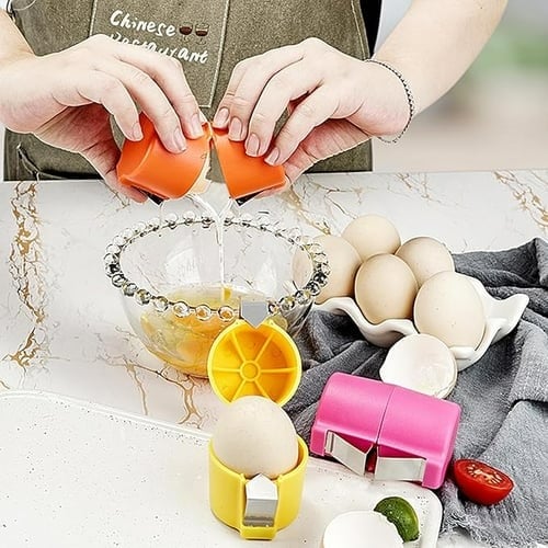 🔥Limited-time 😮‍💨 Buy 1 Get 1 Free ！！！🍳 Quick Egg Cracker Tool – Open Hundreds Of Eggs Faster & Cleaner 🔥