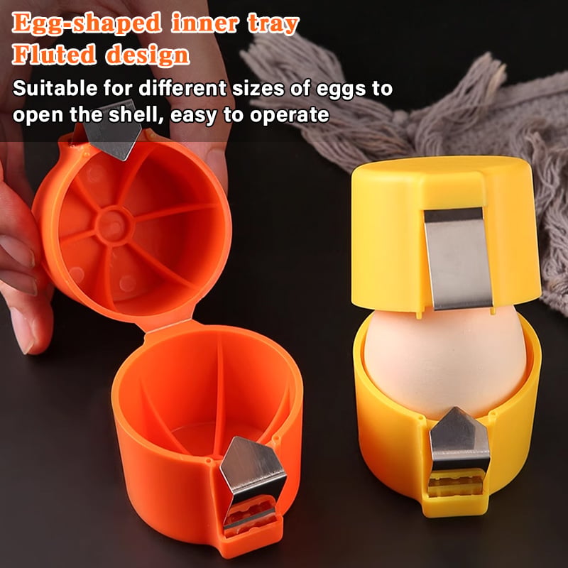 🔥Limited-time 😮‍💨 Buy 1 Get 1 Free ！！！🍳 Quick Egg Cracker Tool – Open Hundreds Of Eggs Faster & Cleaner 🔥
