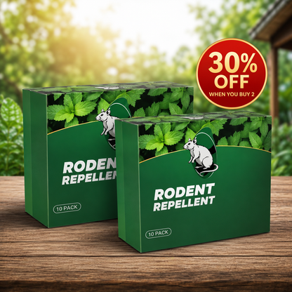 💥LAST DAY SALE 50%OFF💥🟢Healrize®Natural Peppermint Rodent Repellent Tablets – 10 Pack