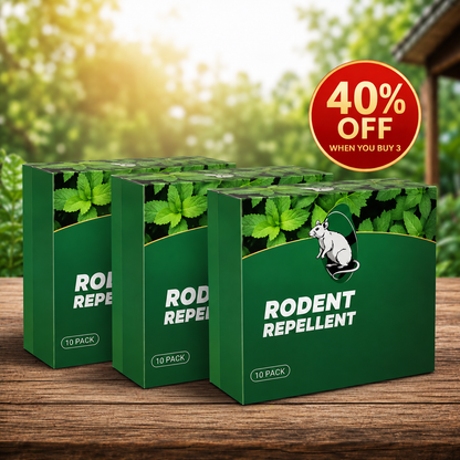 💥LAST DAY SALE 50%OFF💥🟢Healrize®Natural Peppermint Rodent Repellent Tablets – 10 Pack