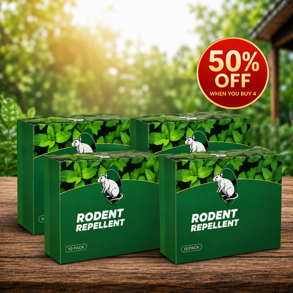 💥LAST DAY SALE 50%OFF💥🟢Healrize®Natural Peppermint Rodent Repellent Tablets – 10 Pack