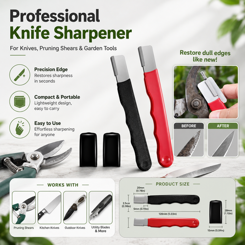 🔪  2026 Multi-Function Knife Sharpener – Restore Dull Blades Fast With 3-in-1 Sharpening System🧡