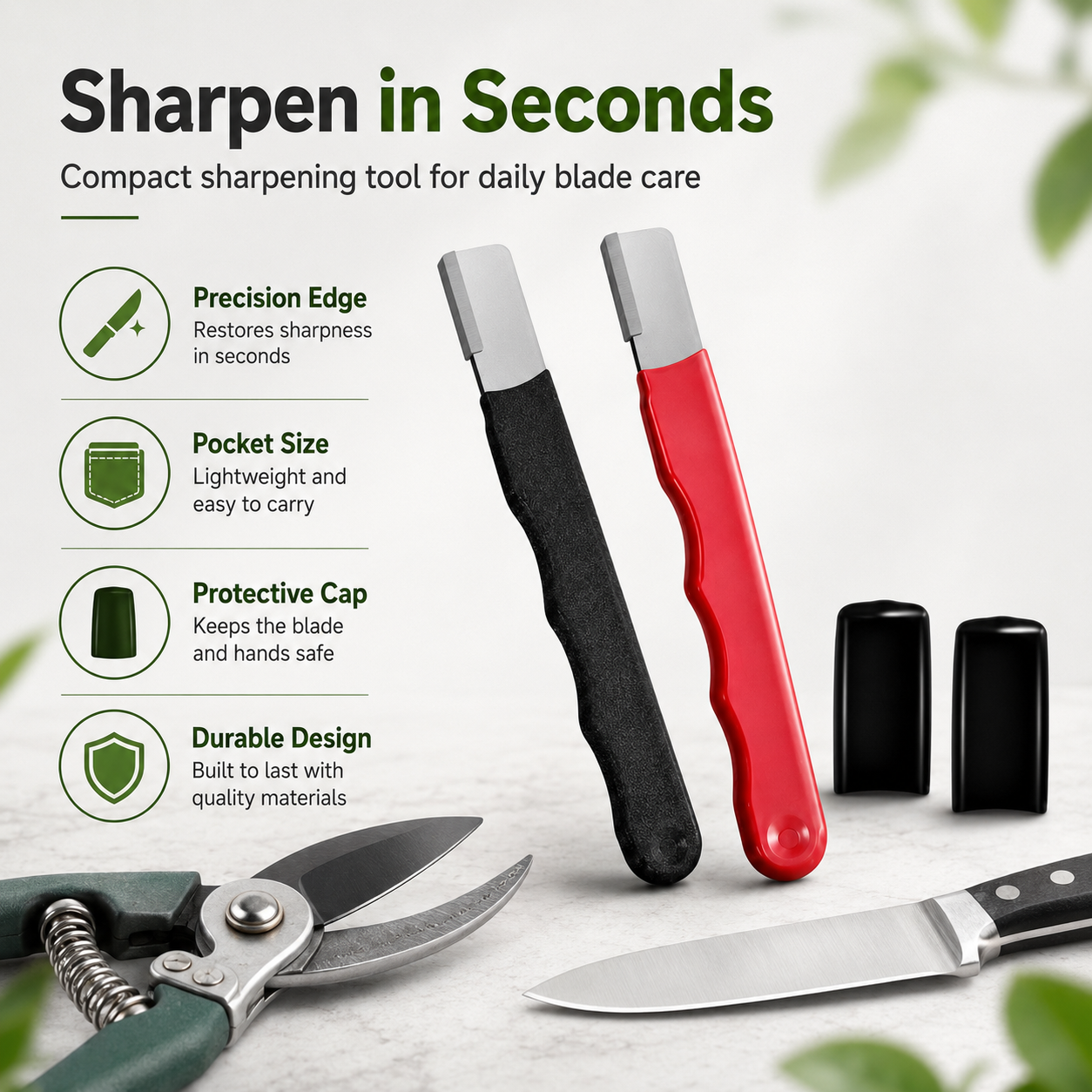 🔪  2026 Multi-Function Knife Sharpener – Restore Dull Blades Fast With 3-in-1 Sharpening System🧡
