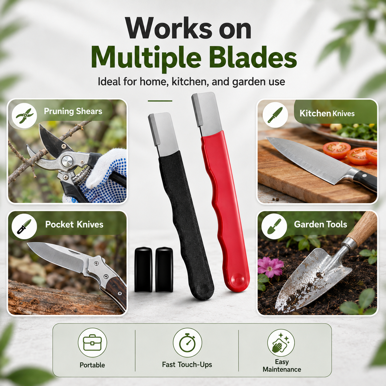 🔪  2026 Multi-Function Knife Sharpener – Restore Dull Blades Fast With 3-in-1 Sharpening System🧡