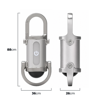 Billhol® 1200LM Super Bright Mini Keychain Flashlight Waterproof