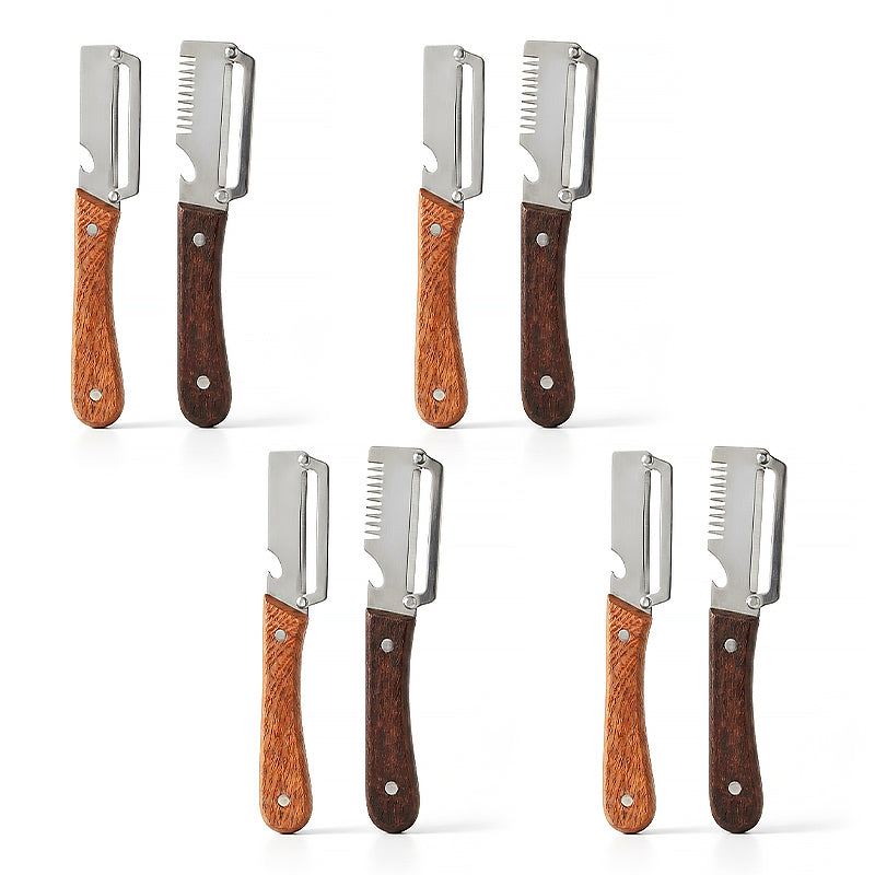 4 Sets (4 Peelers+4 Shredders)