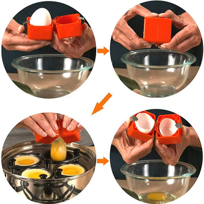 🔥Limited-time 😮‍💨 Buy 1 Get 1 Free ！！！🍳 Quick Egg Cracker Tool – Open Hundreds Of Eggs Faster & Cleaner 🔥