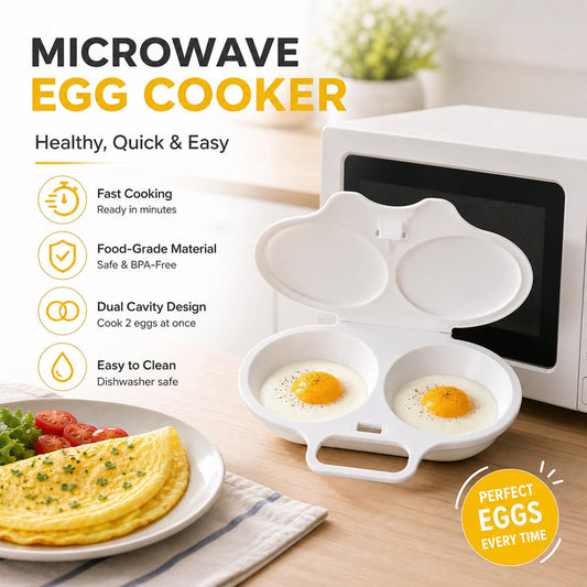 🥚 Pureluxo® Microwave Egg Poacher