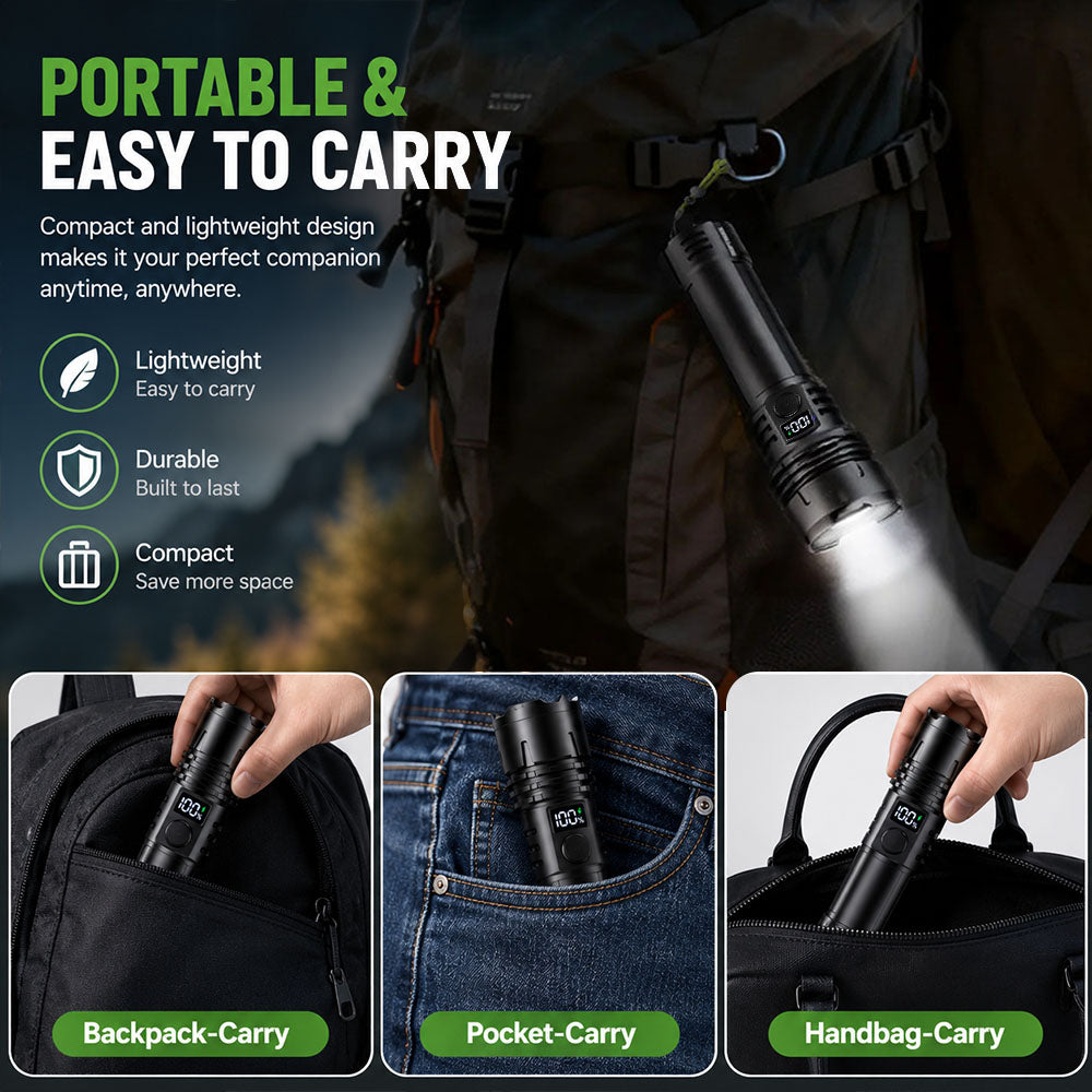 70% OFF — ENDS IN 2 HOURS Billhol® Super Bright Ultimate Survival Flashlight